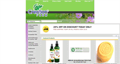 Desktop Screenshot of creationsoap.com